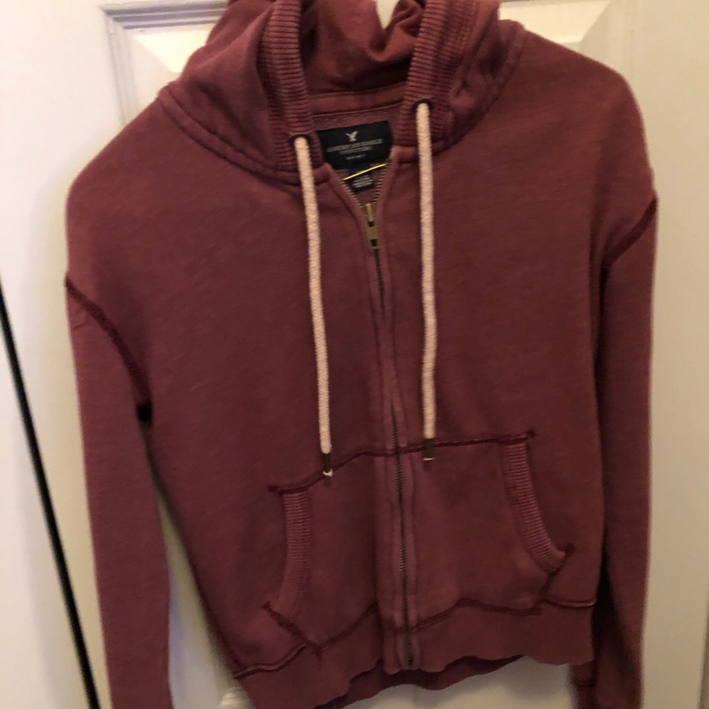 American eagle zip up hoodie
